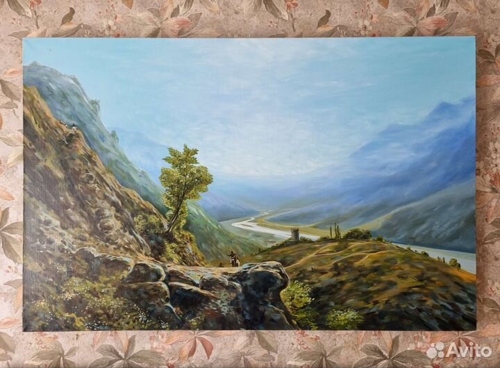 Картина маслом на холсте большая