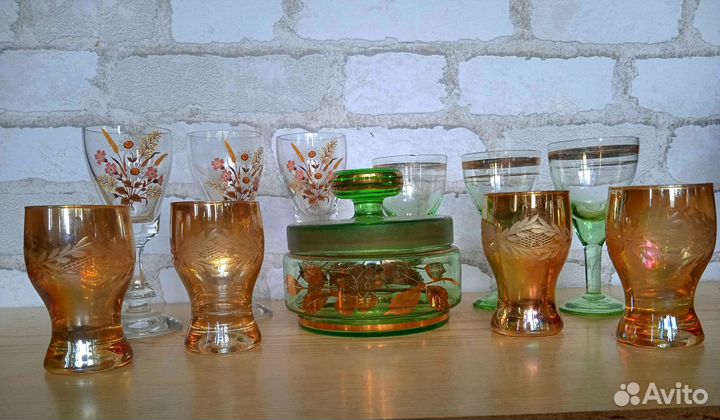 Посуда богемия и стекло СССР