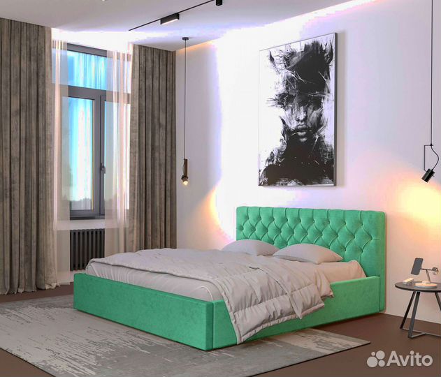 Премиум Кровать 90 на 200 для дома