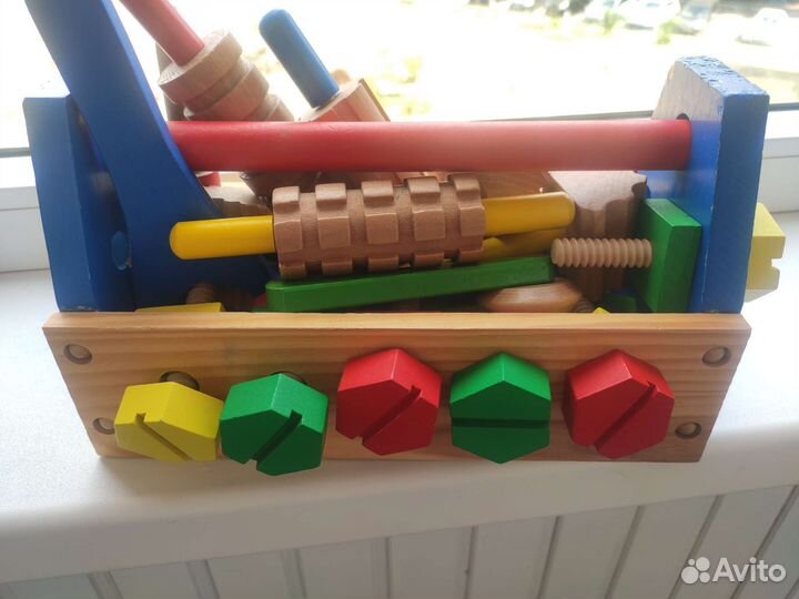 Развивающие деревянные игрушки