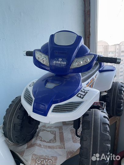 Детский квадроцикл на аккумуляторе