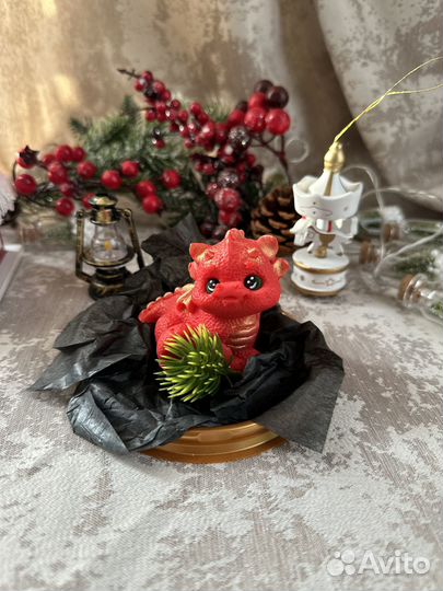 Мыло ручной работы дракон