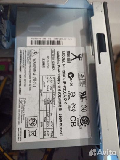 Компьютер всборе процессор блок питания корпус Мат