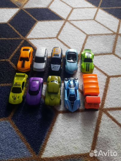 Детские машинки игрушки металлические