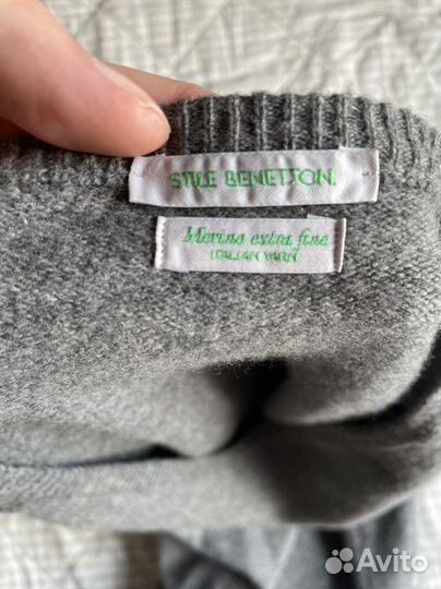 Свитер benetton мужской