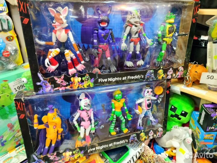 Аниматроники разрушенные фнаф 9