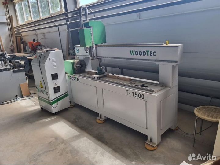 Токарно-фрезерный станок WoodTec T-1500 б/у