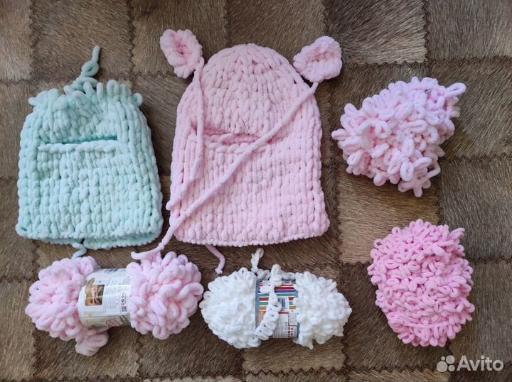 Пряжа alize puffy и недовязы