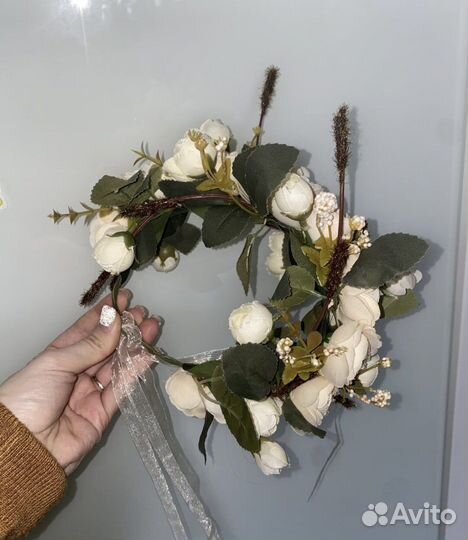 Венок на голову из цветов