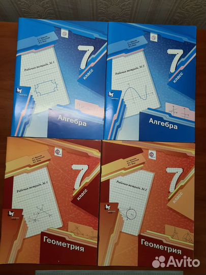 Рабочая тетрадь по алгебре и геометрии 7 класс