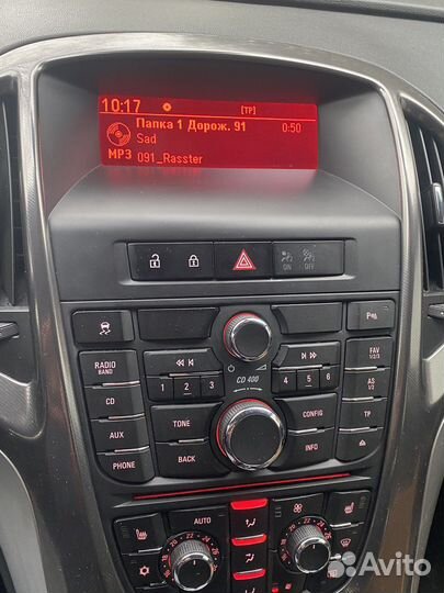 Магнитола opel astra j CD 400