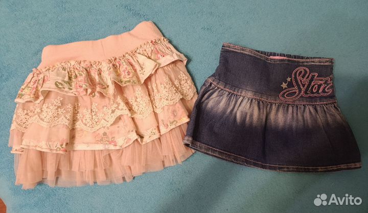 Большой пакет вещей на девочку 92-98