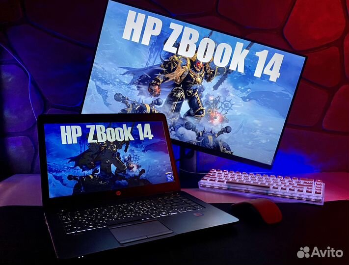 Как новый HP ZBook 14