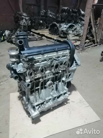Двигатель мотор 1.6 BSE 102л.с. Шкода ауди
