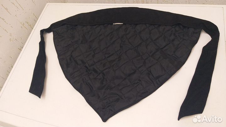 Косынка замшевая