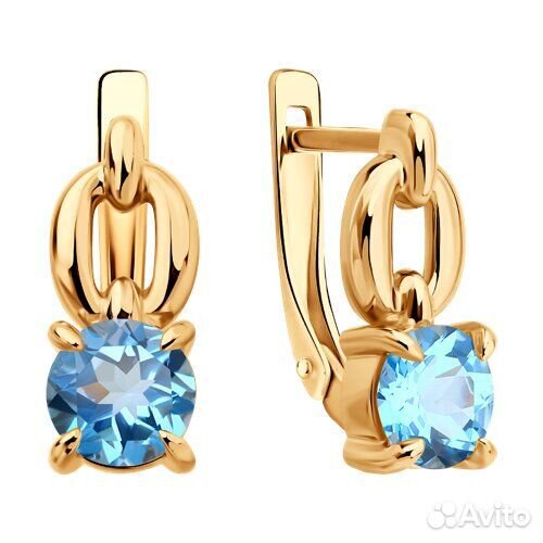 Серьги Diamant из золота, 51-320-02936-2