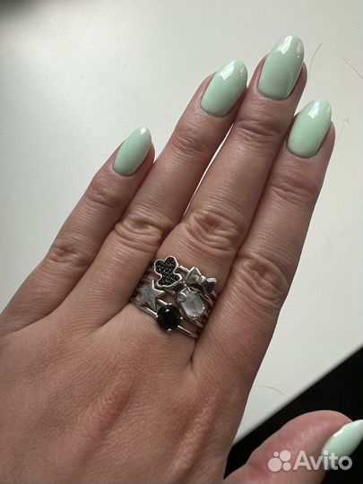 Кольцо Tous размер 58 (18) строго оригинал