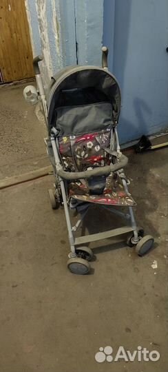 Прогулочная коляска трость бу