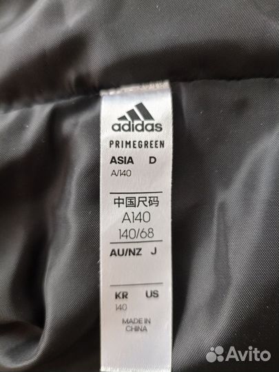 Пуховик для девочки 140 зима