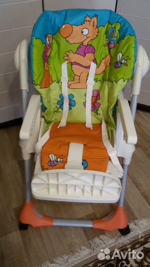 Стульчик для кормления Chicco polly 2 в 1