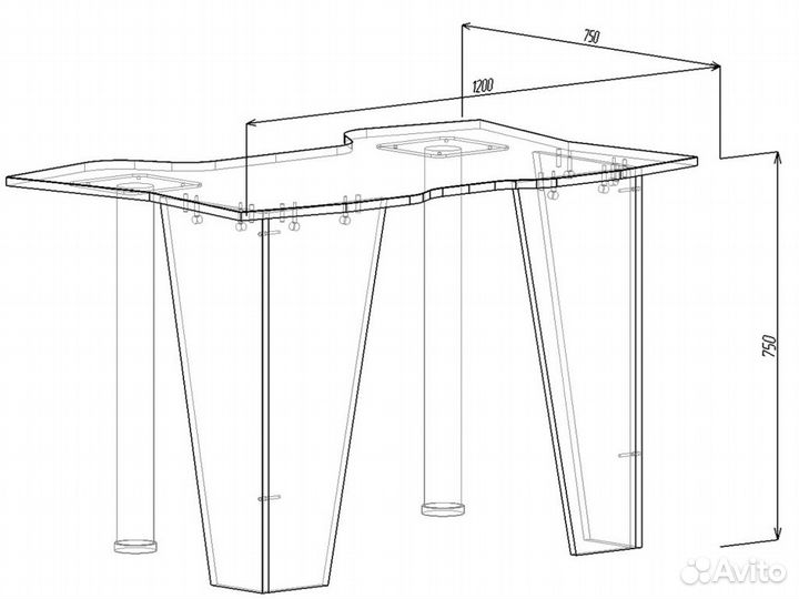 Компьютерный игровой стол