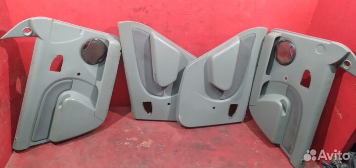 Комплект обшивок Рено логан фаза 1 карты обшивки