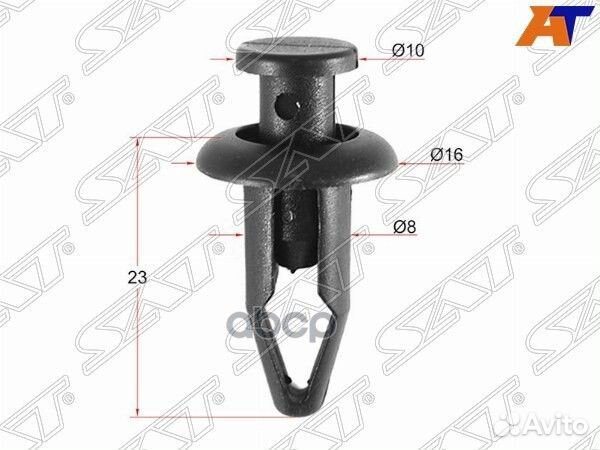 Клипса защиты бампера nissan (1 шт.) ST-M10674 Sat