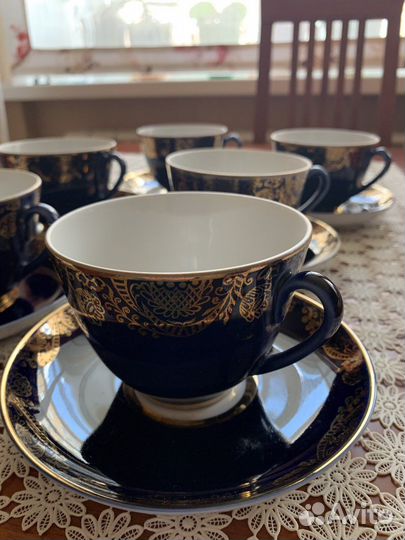 Чайная пара лфз cobalt