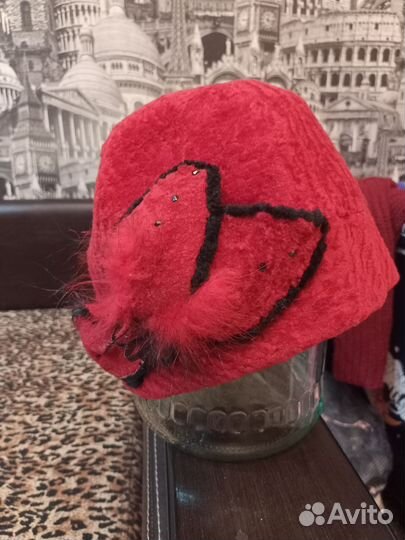 Шляпа зимняя женская