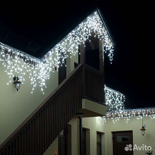 Гирлянда уличная бахрома
