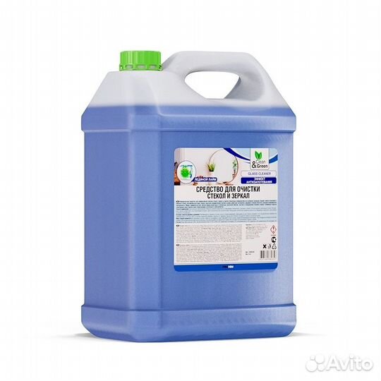 Средство для очистки стекол и зеркал 5 кг