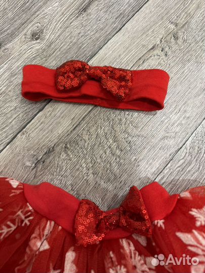 Новогодний костюм для девочки 80