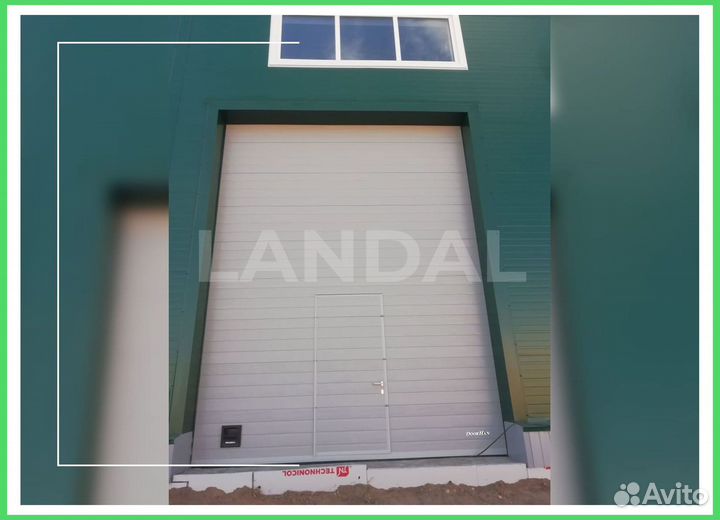 Ворота гаражные, ворота рулонные