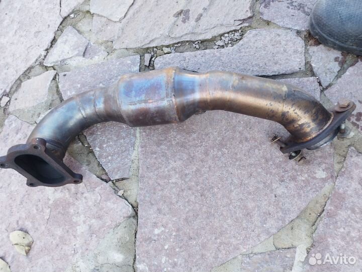 Выпускной коллектор (даунпайп) Honda Civic 4D