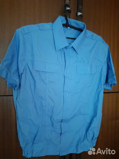 Рубашка уставная голубая бтк размеры разные
