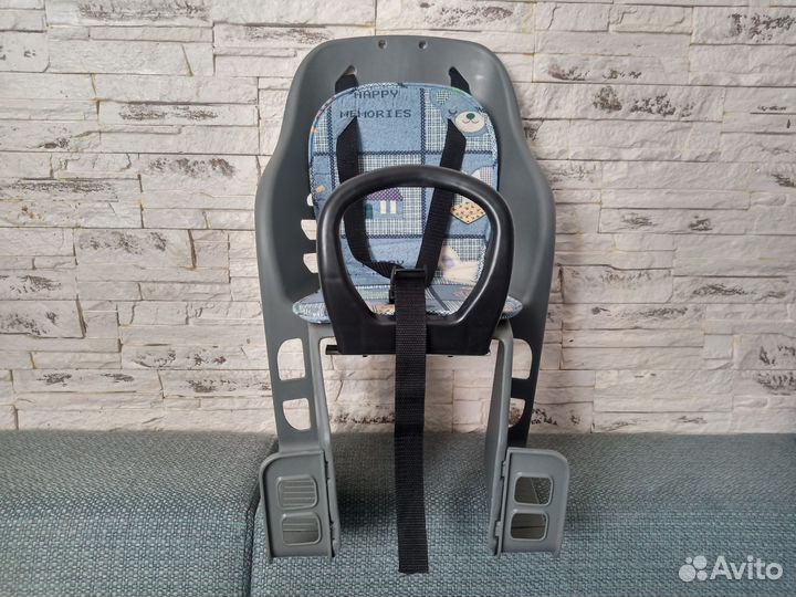 Детское вело кресло на багажник велосипеда