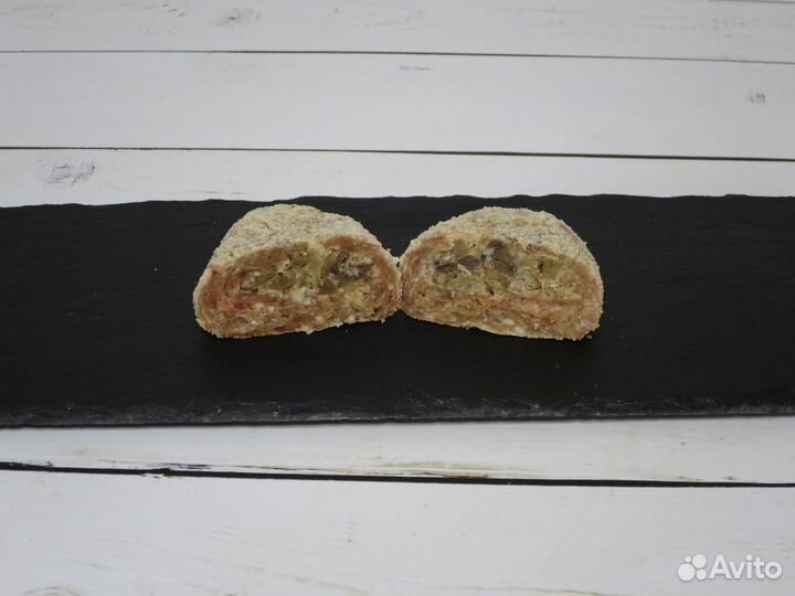 Зразы с мясом и шампиньонами