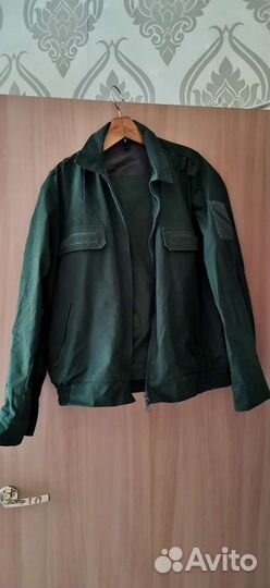 Офисная военная форма зеленая длинный рукав