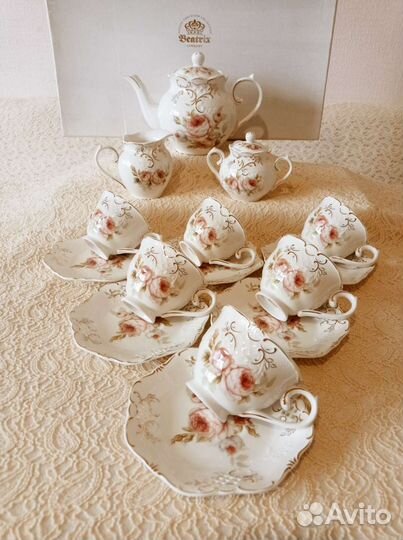 Сервиз чайный фарфор Германия 