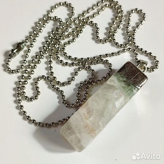 Флюорит кулон на цепочке