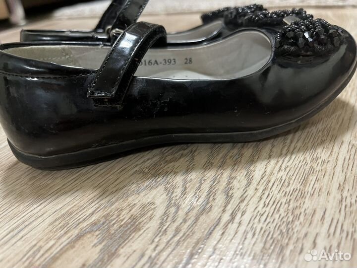 Туфли для девочки в садик kapika 25