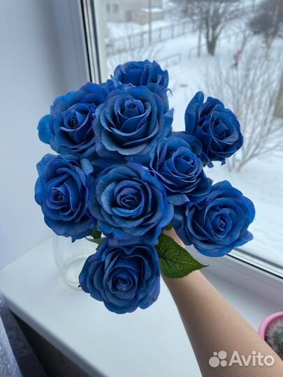 Искусственные цветы розы