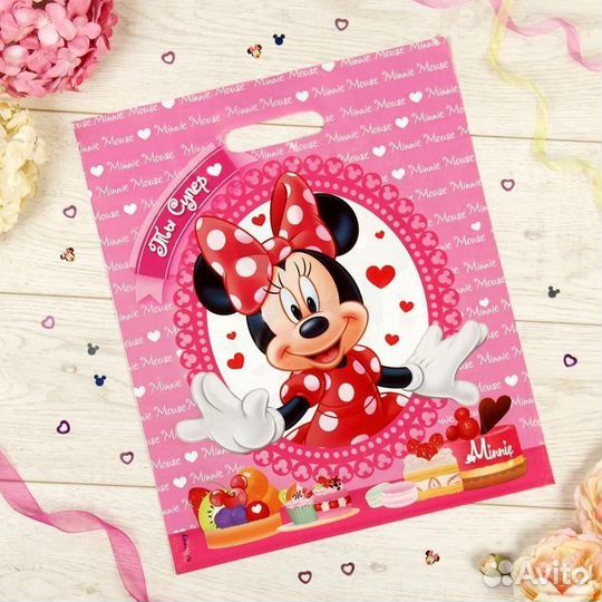 Пакеты подарочные 34х40 полиэтиленовые