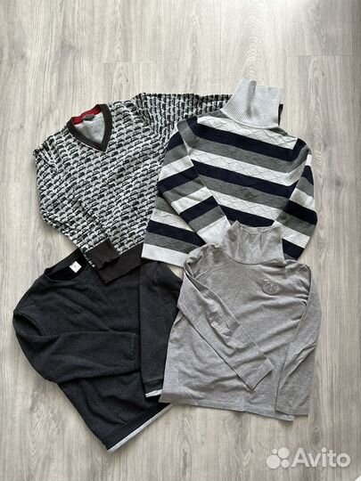 Большой пакет вещей на мальчика 128-140