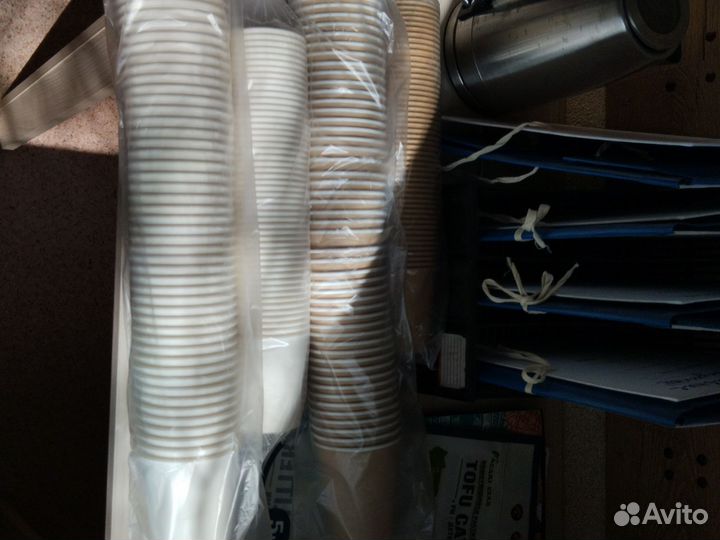 Бумажные стаканы для горячих и холодных напитков