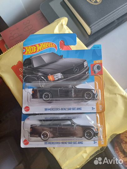 Hot Wheels Mercedes 560 SEC AMG