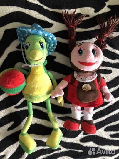 Игрушки из м/ф Лунтик мягкие/музыкальные