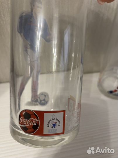 Стаканы с футболистами