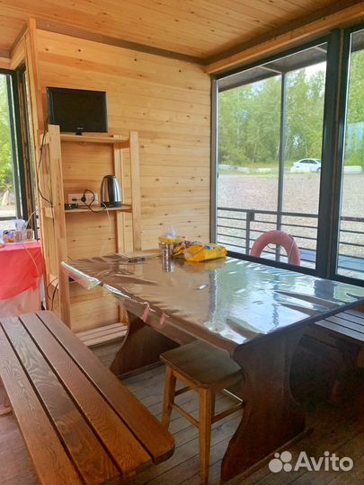 Баня на Енисее (остров отдыха)