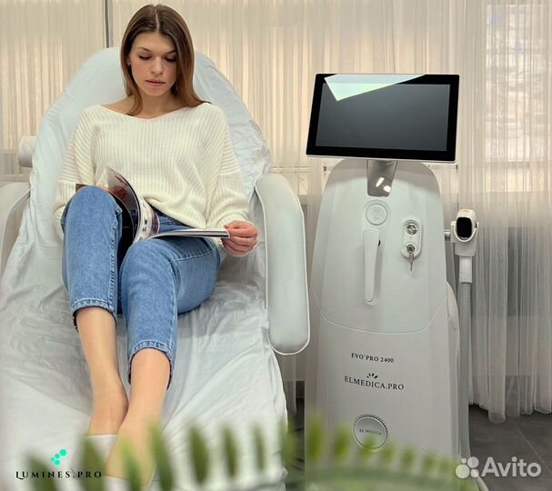 Аппарат для эпиляции Lumines Max Pro 2000вт